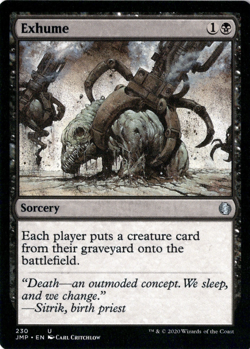 Exhume NM/M* Jumpstart ENGLISH 230 mtg -UnltdCards - Image 1