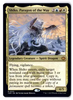 Shiko, Paragon Of The Way NM* Tarkir: Dragonstorm ENGLISH 0223 mtg -UnltdCards - Image 1