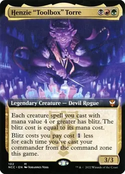 Henzie "Toolbox" Torre Extended Art #102 | NCC New Capenna Commander | MTG - Image 1
