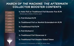 March of the Machine: The Aftermath Collector Booster Pack | NEW | MAT | MTG - Image 2