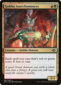 x4 Goblin Anarchomancer #200 | MH2 Modern Horizons 2 | MTG | Same Day Shipping! - Image 1