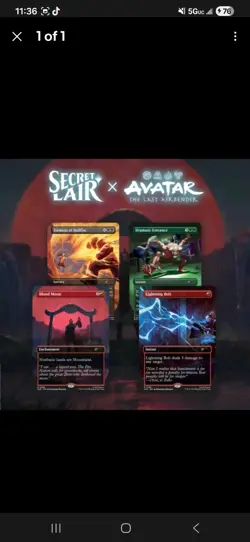 PRESALE MTG Secret Lair NON-FOIL Avatar: The Last Airbender Everything Changed - Image 1