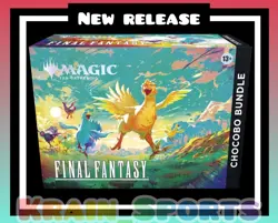 Magic The Gathering Final Fantasy Chocobo Bundle MTG Mythical Surge FoilU Presal - Image 1