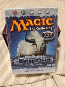 MTG Magic Aurochs Stampede Theme Deck Coldsnap Factory Sealed New See Pictures - Image 1