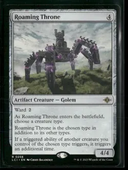 The Lost Caverns of Ixalan Roaming Throne #258 - Image 1