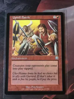MTG Uphill Battle Mercadian Masques 222/350 NM - Image 1