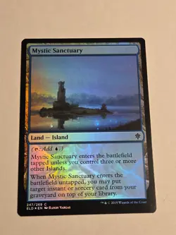 Mystic Sanctuary X1 FOIL ELD MTG Throne of Eldraine - Image 1