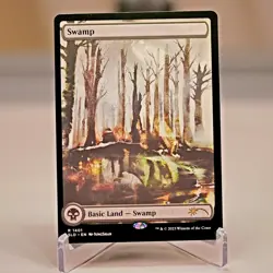 Swamp R Regular #1401 | SLD Secret Lair Drop Meditations on Nature | MTG - Image 1