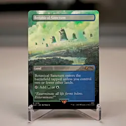 Botanical Sanctum R Regular #1376 | SLD Secret Lair Drop Dalek Lands | MTG - Image 1