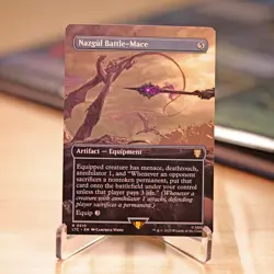 Nazgul Battle-Mace Borderless #510 | LTC Lord Of The Rings Commander | MTG - Image 1