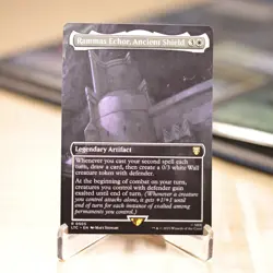 Rammas Echor, Ancient Shield R Borderless Reg #505 | LTC LOTR Commander | MTG - Image 1