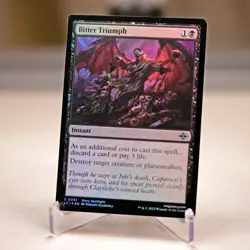 x4 Bitter Triumph U FOIL #91 | LCI The Lost Caverns Of Ixalan | MTG - Image 1