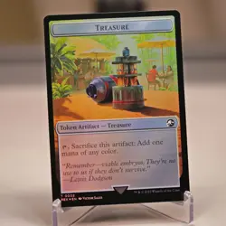 x4 Treasure / Merfolk Token FOIL #2 | REX Jurassic Park | MTG - Image 1