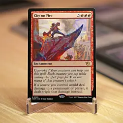 City on Fire #135 | MOM March Of The Machine | MTG | Same Day Ship! - Image 1