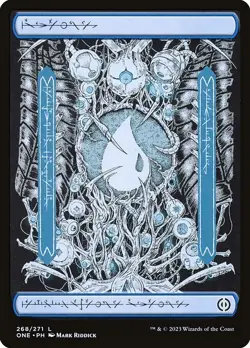Island (Phyrexian) #268 | ONE Phyrexia: All Will Be One | MTG | Same Day Ship - Image 1