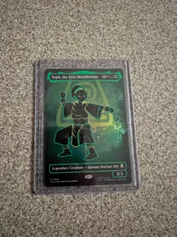 Toph, The First Metalbender - NEON INK FOIL - MTG Avatar - Pack Fresh NM - LGS P - Image 2
