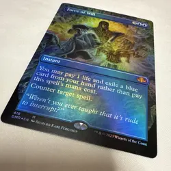 X1 Foil Borderless Force of Will from DMR - Image 3