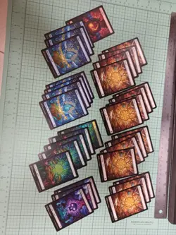 Magic Gathering Dominaria United Stained Glass Lands lot - Image 1