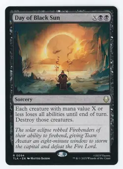 Day Of Black Sun #0094 MTG Avatar: The Last Airbender Magic The Gathering - Image 1