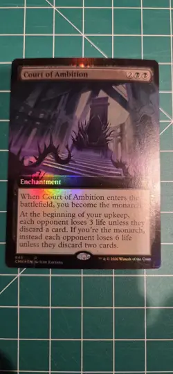 Court of Ambition (Extended Art) Commander Legends Foil - Image 1