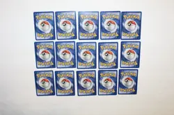 Vintage Pokemon Base Set 2 Uncommon/Common (15 Card Bundle) - Image 2