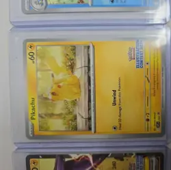 Full Set 2025 POKEMON SVP EN PROMO ILLUSTRATION CONTEST 2024 PIKACHU NM - Image 3