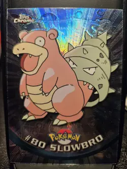 Pokemon Slowbro #80 Topps Chrome - Spectra Chrome - Image 1