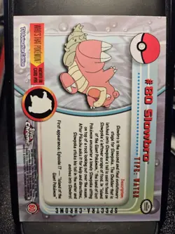 Pokemon Slowbro #80 Topps Chrome - Spectra Chrome - Image 2