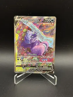 Galarian Slowking V 179/198 Alternate Art SWSH Chilling Reign Pokemon TCG - Image 1