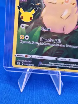 Pikachu 005/025 Full Art Pokemon Celebrations 25th Anniversary - Image 5