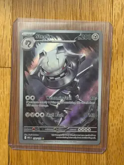 Pokemon TCG Mega Evolution STEELIX #150/132 Illustration Rare NM - Image 1