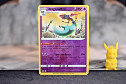 Pokemon TCG - Dragapult 091/192 - Rebel Clash - Reverse Holo Rare LP/NM - Image 1