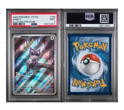 PSA 9 - 2025 POKEMON JTG EN-JOURNEY TOGETHER #169 NOIBAT ILLUSTRATION RARE - Image 3