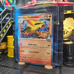 Ethan's Typhlosion Destined Rivals Holo Pokemon TCG 034/182 Scarlet Violet Rare - Image 2