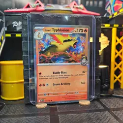 Ethan's Typhlosion Destined Rivals Holo Pokemon TCG 034/182 Scarlet Violet Rare - Image 3