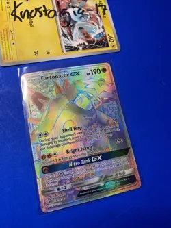 Turtonator GX - 148/145 - Pokemon Guardians Rising Sun Moon MINT PACK FRESH - Image 2