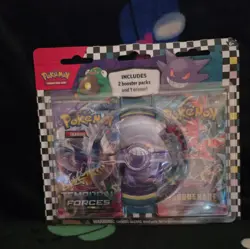 Pokemon Back to School Gengar Eraser Blister Sealed But Slightly Damaged - Image 1