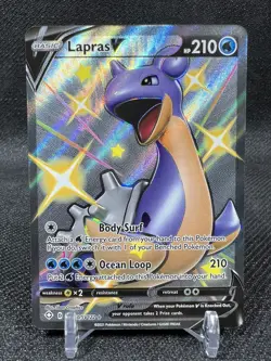 Pokemon Lapras V - Shining Fates: Shiny Vault SV110/SV122 / Shiny Holo Rare - Image 1