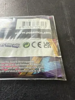 Pokemon Sword and Shield TCG Booster Pack Lot 17 packs SEALED AND SLEEVED - Image 2