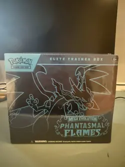 Pokemon TCG Mega Evolution Phantasmal Flames ETB Elite Trainer Box New & Sealed - Image 1