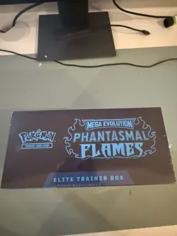 Pokemon TCG Mega Evolution Phantasmal Flames ETB Elite Trainer Box New & Sealed - Image 2