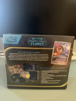 Pokemon TCG Mega Evolution Phantasmal Flames ETB Elite Trainer Box New & Sealed - Image 3