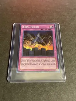 Final Fusion DRLG-EN018 Unlimited Super Rare YuGiOh! TCG - Image 1
