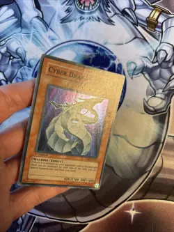 (7) YUGIOH CYBER DRAGON CRV-EN015 SUPER 1st MP - Image 5