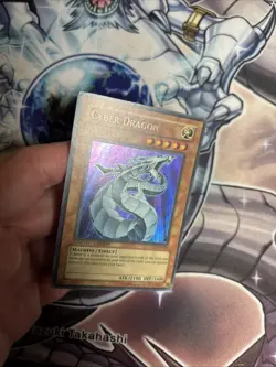 (AY) YuGiOh! Cyber Dragon CT03-EN002 Secret Rare Limited Edition - LP/MP - Image 4