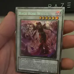 Yugioh Rage Rose Witch DOOD-EN040 Starlight Rare 1st Edition NM - Image 2