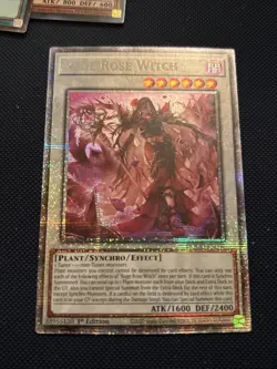 Yugioh Rage Rose Witch DOOD-EN040 Starlight Rare 1st Edition NM - Image 1