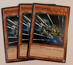 Yugioh! 3x Bowganian - IOC-EN029 - Common Unlimited 25th Anniversary NM Playset - Image 1
