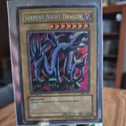 Yugioh Serpent Night Dragon MRL-103 Secret Rare - Image 1