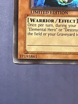 Yugioh Elemental Hero Ocean JUMP-EN013 Ultra Rare Limited LP/MP - Image 5